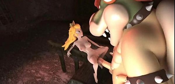  Princess Peach Fucked by Bowser